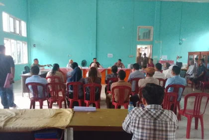 Team Seleksi Kabupaten Di Pimpin Bupati Lebong, Saat Mulai Seleksi Calon Kades Tiga Desa.